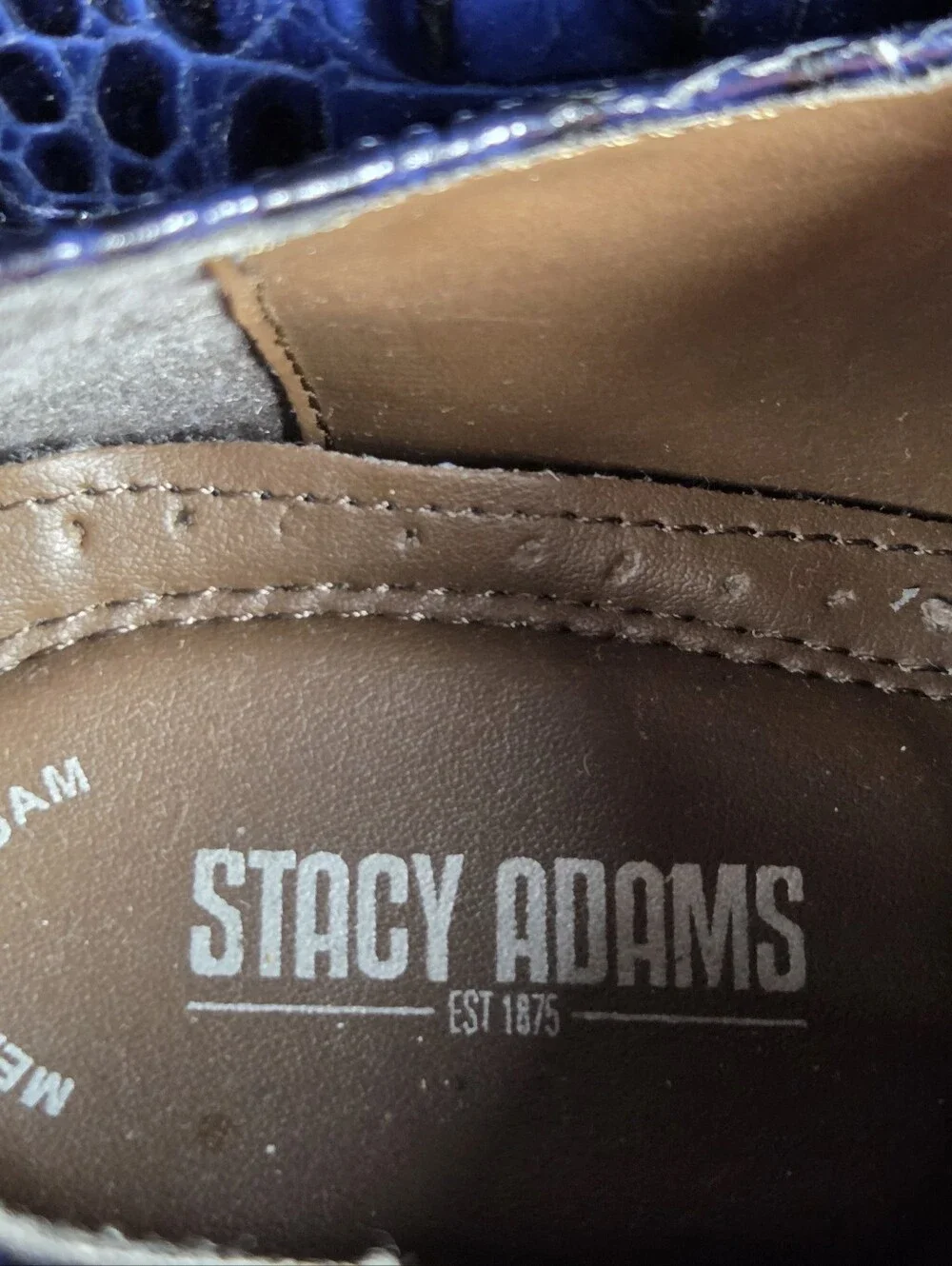 Stacy Adams Blue oxfords Size 10